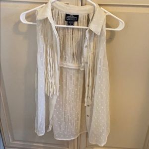 Cream cardigan with tags